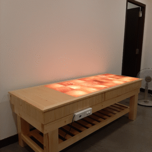 Giường Đá Muối Himalaya 21 viên Nguyễn Hà chuẩn spa và gia đình 13 DM21 Giuong Da Muoi Himalaya 21 Vien thuc te 3 1