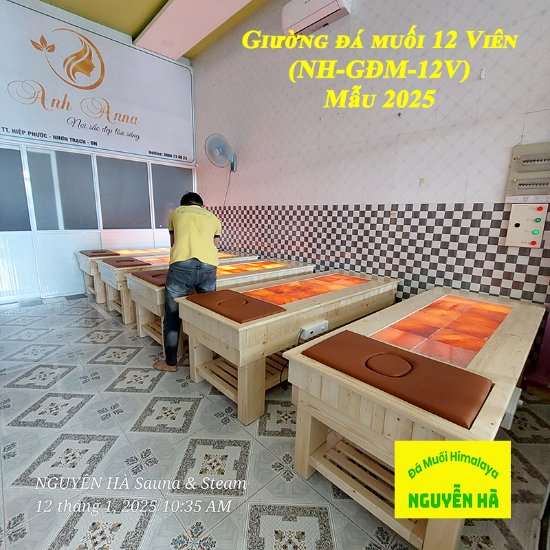 Giuong da muoi 12 vien Nguyen Ha 2025 tai spa 1