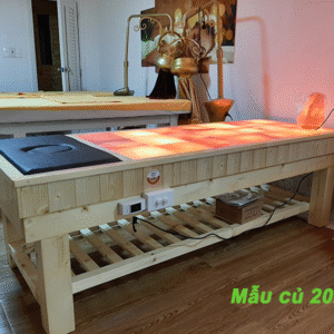 Giường Đá Muối Himalaya 21 viên Nguyễn Hà chuẩn spa và gia đình 11 Giuong da muoi 21 vien Nguyen Ha mau cu thuc te 2020