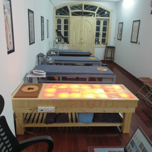 Giường Đá Muối Himalaya 21 viên Nguyễn Hà chuẩn spa và gia đình 15 Giuong da muoi 21 vien cao cap nguyen ha tai dong y