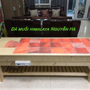 Giường Đá Muối Himalaya 22 Viên Nguyễn Hà chuyên hỗ trợ trị liệu cổ vai gáy 6 Giuong da muoi himalaya 22 Vien Nguyen Ha tai gia dinh